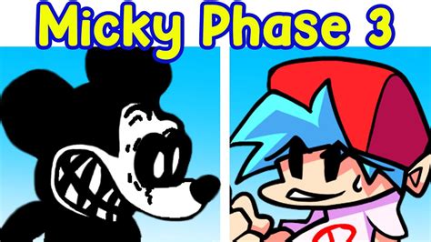 This <b>VS</b> Flippy <b>FNF</b> Mod is a little bit difficult so you can play it on Easy mode. . Fnf vs mickey mouse phase 3 unblocked